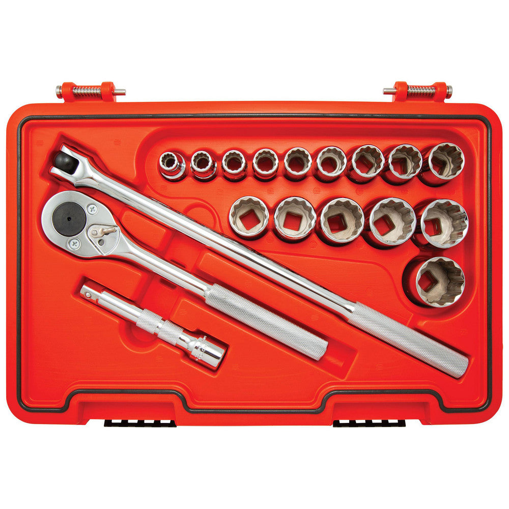 Proto J54118T Socket Set 18 Pc, 3/16 to 1-1/4" Socket