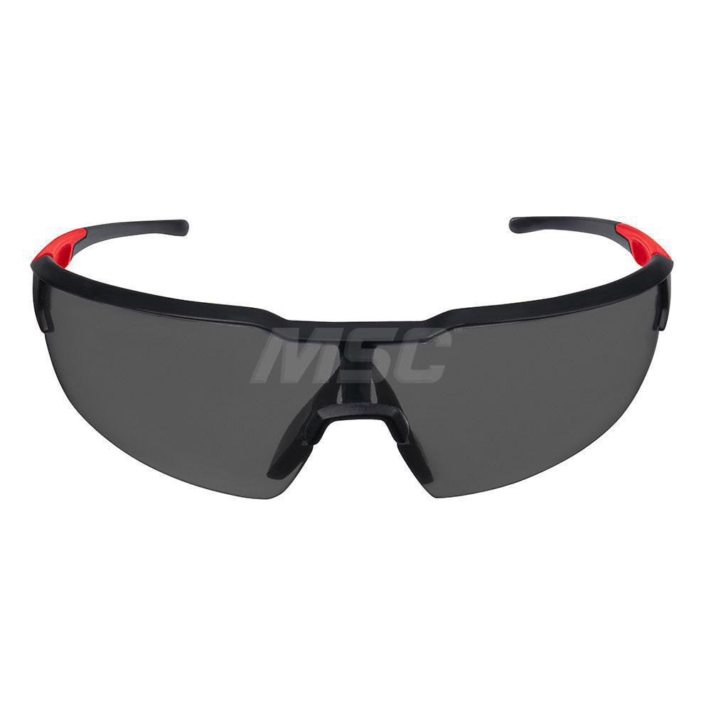 Milwaukee Tool 48-73-2016 Safety Glasses Scratch Resistant, Plastic, Black Lenses, N/A