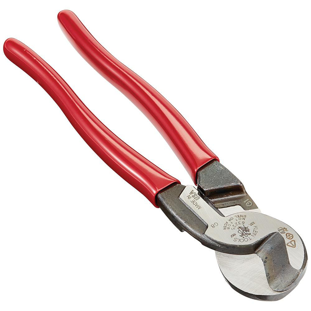 Klein Tools 63225 Cutting Pliers Cutter Type Cable Cutter  Insulated No  Application Wire Cutting  Jaw Length (Decimal Inch) 2.0000  Capacity (AWG) 24  Overall Length (Inch) 9