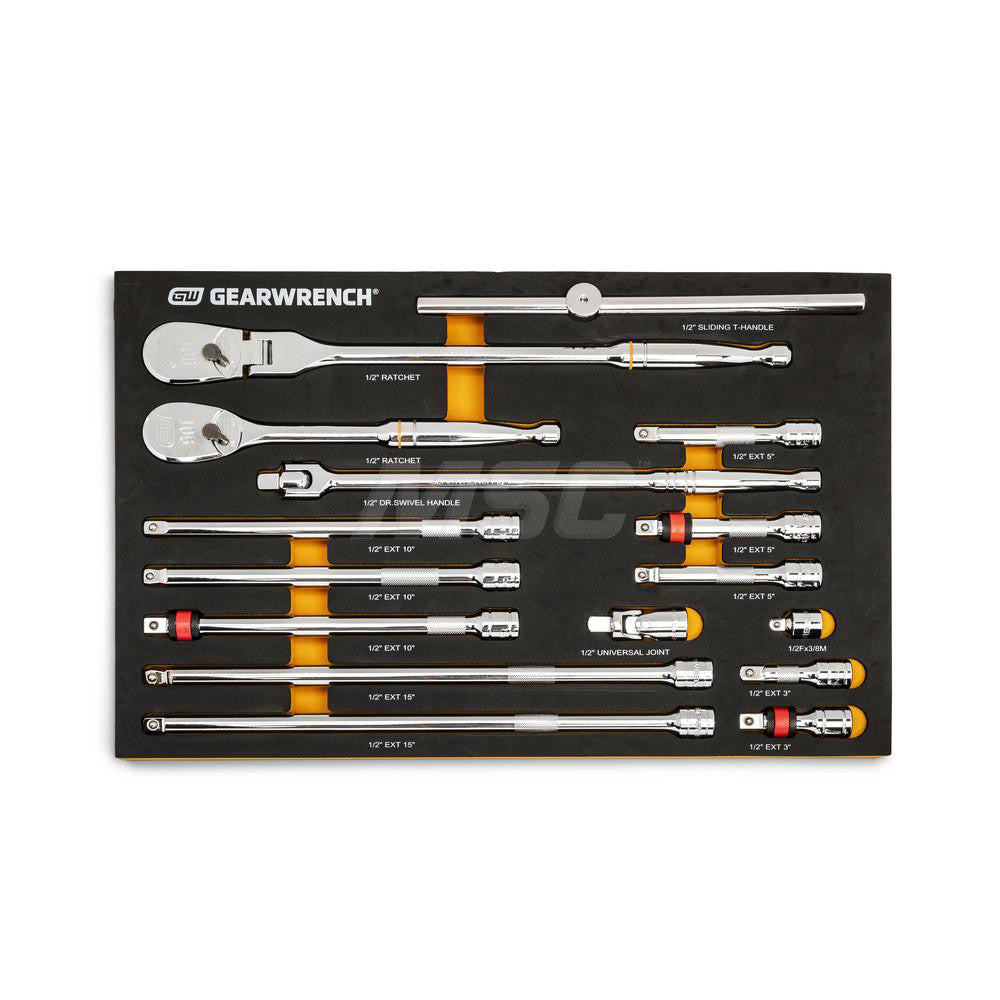GEARWRENCH 86522 Mechanic's Tool Set 16 Pc