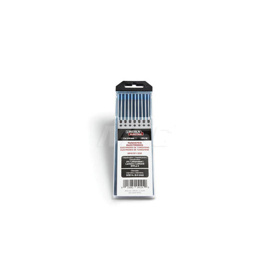 Lincoln Electric KP4721-332 TIG Welding Rod 7" OAL, 3/32" Dia, Tungsten
