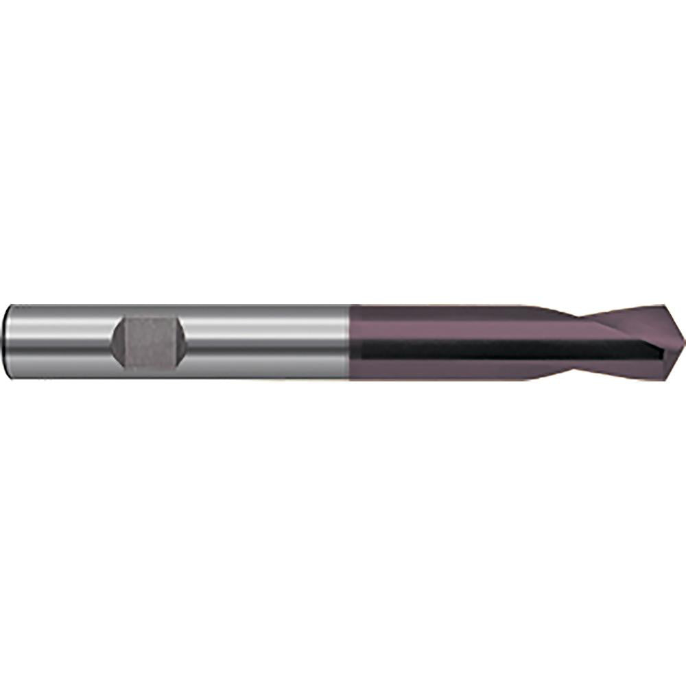 Guhring 9060280120000 Spotting Drill 12.00 mm Dia, 120 deg, 102 mm OAL, Solid Carbide