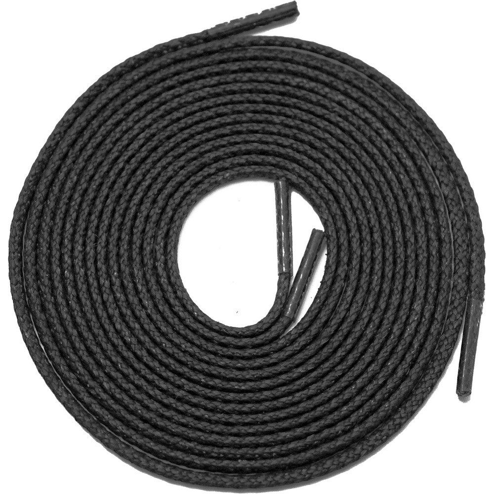 DiamondPerformance DL054BLK 54" black unbreakable, lifetime guaranteed boot lace, Chemical, UV, corrosion, abrasion resistant, 25 times more durable than Kevlar, zero stretch, stay tied with no slippage, 1600 lb breaking strength, Fire-proof and thermal protection up to temperatures