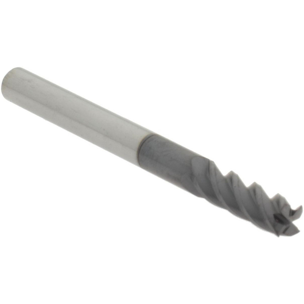 Accupro 29765716 Square End Mill 1/8" Dia, 3/8" LOC, 4 Flute, Solid Carbide