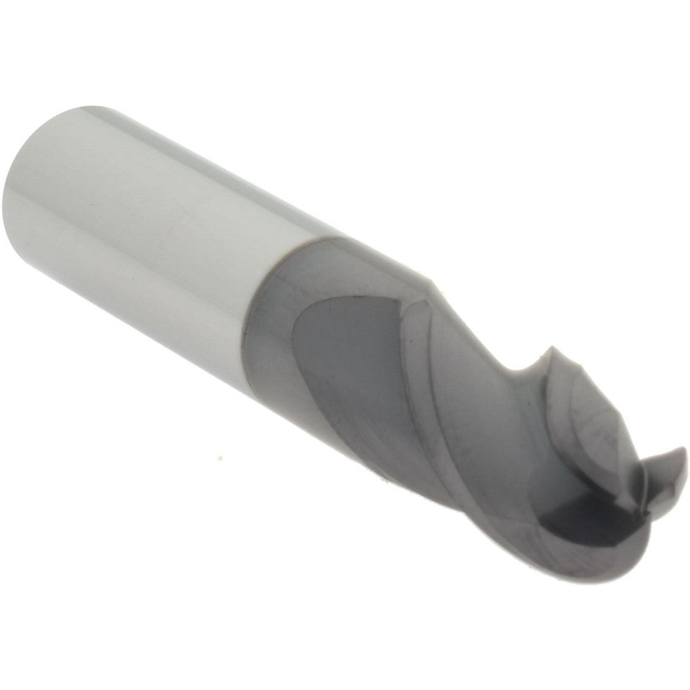 Accupro 29766961 Ball End Mill 0.375" Dia, 0.625" LOC, 3 Flute, Solid Carbide