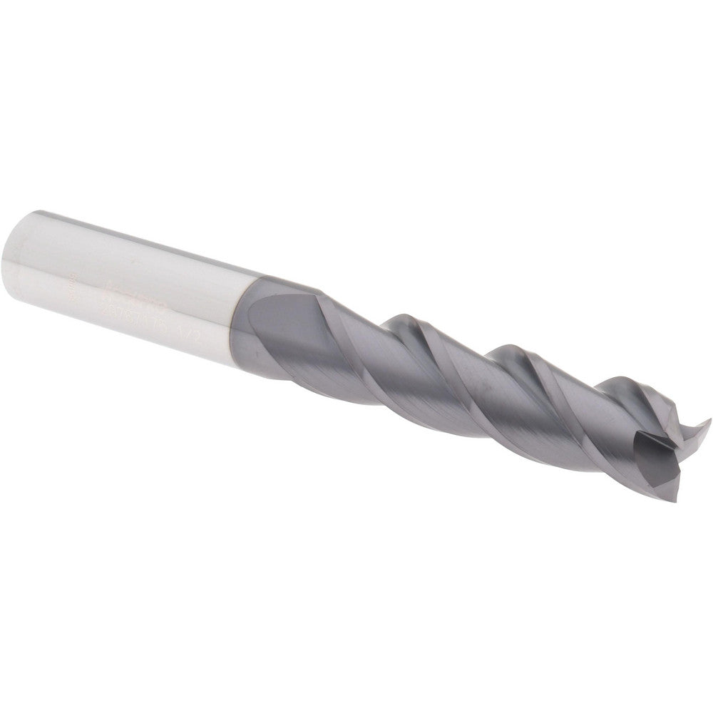 Accupro 29767175 Square End Mill 1/2" Dia, 2" LOC, 3 Flute, Solid Carbide