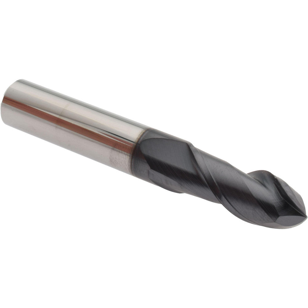 Accupro 29768488 Ball End Mill 0.375" Dia, 0.875" LOC, 2 Flute, Solid Carbide