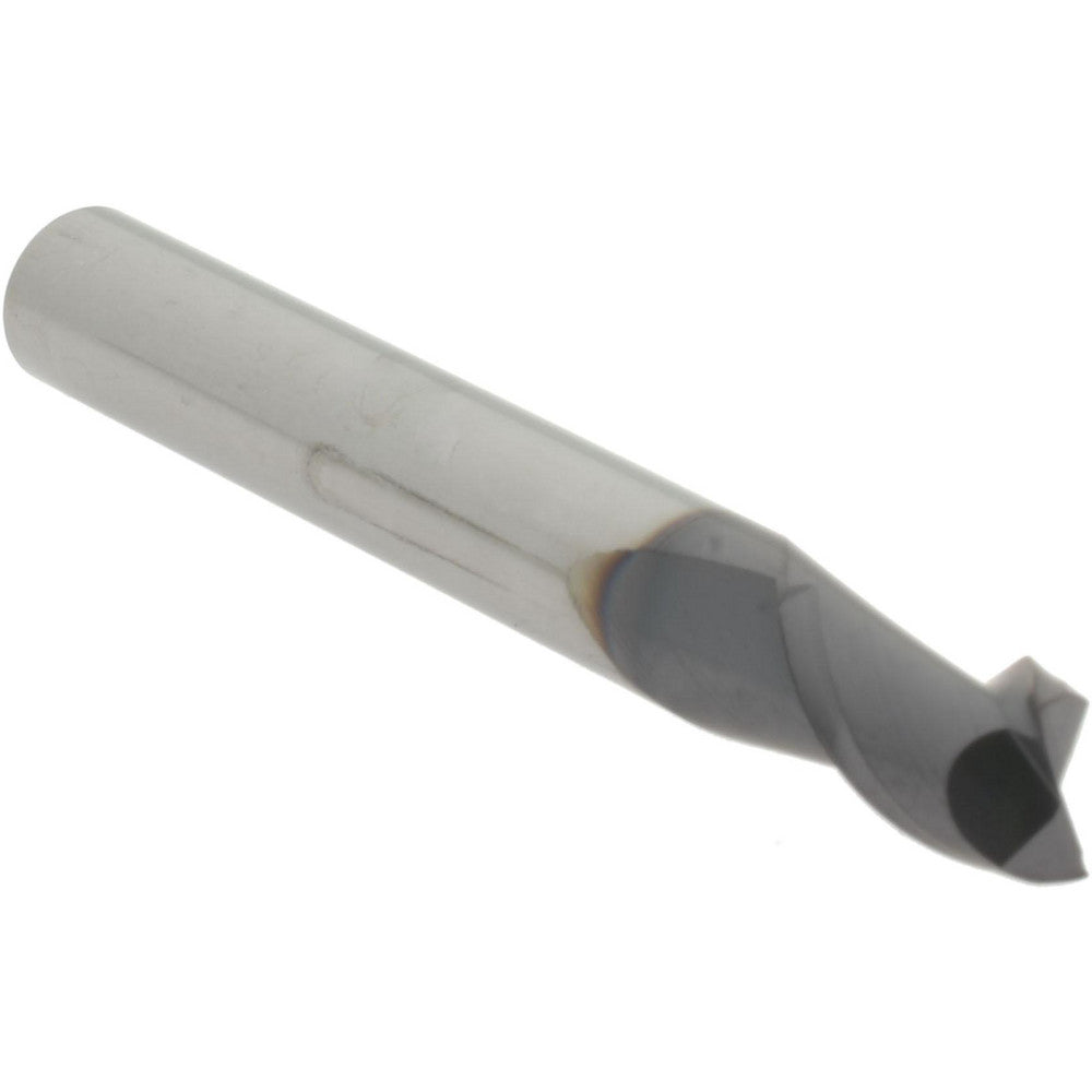Accupro 29768744 Square End Mill 1/4" Dia, 3/8" LOC, 2 Flute, Solid Carbide