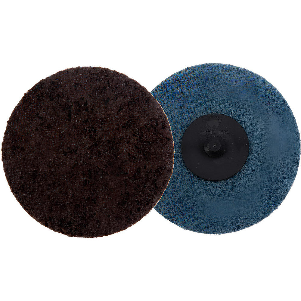 WALTER Surface Technologies 04G301 Quick-Change Discs Disc Diameter 3  Abrasive Type Non-Woven  Abrasive Material Aluminum Oxide  Grade Extra Coarse  Quick Change Compatibility Type R  Attaching System TR (Type III)
