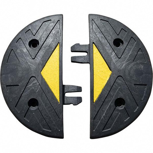 JSP Safety HAY002-825-330 Speed Bumps, Parking Curbs & Accessories Type Speed Bump  Material PVC  Speed Bump Type Speed Bump  Length (Inch) 8  Color Black Yellow  Height 2