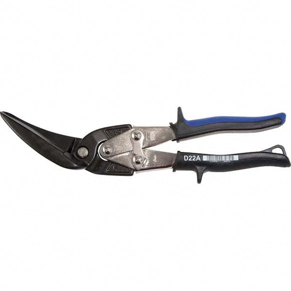 Bessey D22A Long Cutting Jaw Journeyman Snips 10-1/2" OAL, 2-1/2" LOC, Forged Steel Blades