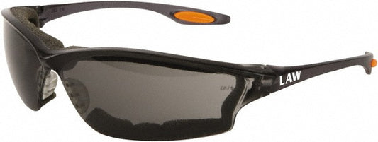 MCR Safety LW312AF Safety Glasses Anti-Fog, Polycarbonate, Gray Lenses, Full-Framed