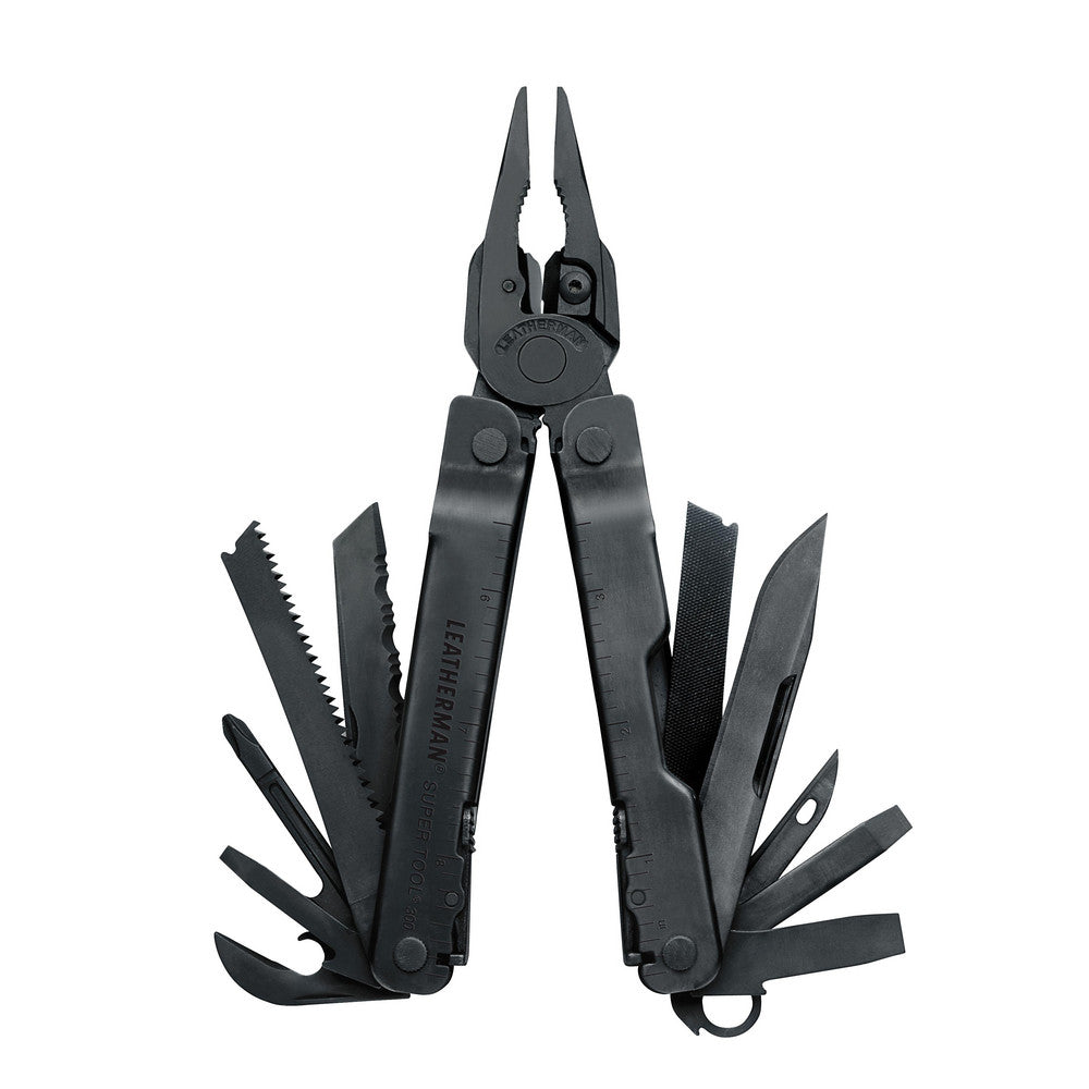 Leatherman 831105 Multi-Tools Type Multi-Tool  Number of Functions 19  Tool Material Stainless Steel  Closed Length 4.5in  Overall Length (Inch) 7  Handle Material Stainless Steel