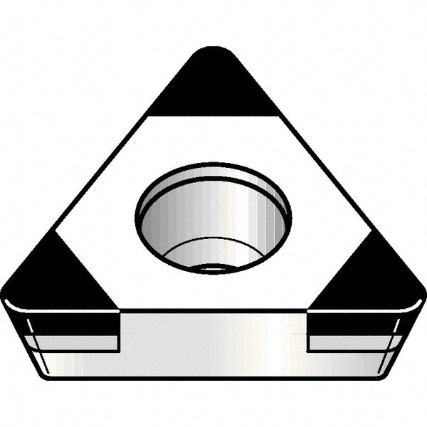 Kennametal 5330152 Turning Insert TPGW21.52S0415MT, Polycrystalline Cubic Boron Nitride