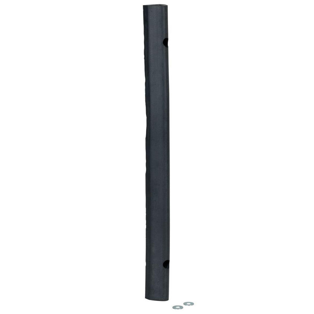 Vestil M-2-24 Synthetic Rubber Extruded Half-Oval Fender Bumper