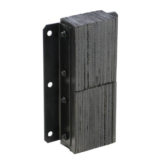 Vestil V-1120-4.5 Rubber Laminated Dock Bumper