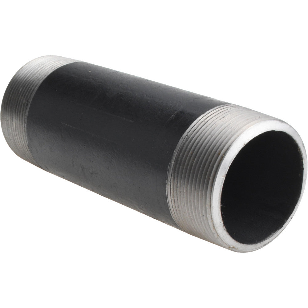 Value Collection 2165.1BLKBN80 Black Pipe Nipple 2" Dia x 6-1/2" Long, Schedule 80