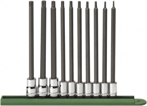 GEARWRENCH 80588 Hex Bit Socket Set 1/4 & 3/8" Drive, 10 Pc