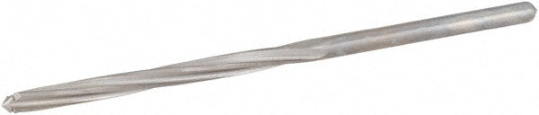 Hertel 72294408 Chucking Reamer #40, 2-3/8" OAL, 7/8" Flute Length, Spiral Flute, Straight-Cylindrical Shank, HSS