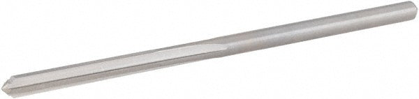 Hertel 72290331 Chucking Reamer #33, 2-5/8" OAL, 7/8" Flute Length, Straight Flute, Straight-Cylindrical Shank, HSS