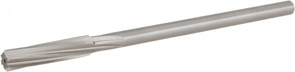 Hertel 2412245 Chucking Reamer 3/8" Dia, 7" OAL, 1-3/4" Flute Length, Spiral Flute, Straight-Cylindrical Shank, Cobalt Steel