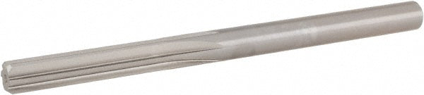 Hertel 72292022 Chucking Reamer Letter B, 4" OAL, 1-1/2" Flute Length, Straight Flute, Straight-Cylindrical Shank, HSS