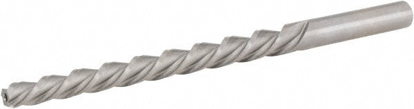 Hertel 72403058 Taper Pin Reamer #5 Pin, 0.2409" Small End, 0.2994" Large End, High Speed Steel