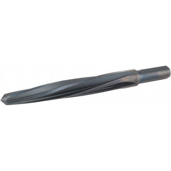 Hertel 2341519 Bridge Reamer 5/8" Dia, 1/2" Shank Dia, 4-1/2" Flute Length, High Speed Steel