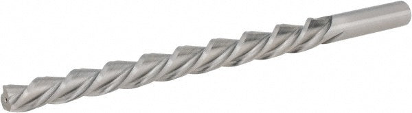 Hertel 72403082 Taper Pin Reamer #8 Pin, 0.3971" Small End, 0.505" Large End, High Speed Steel