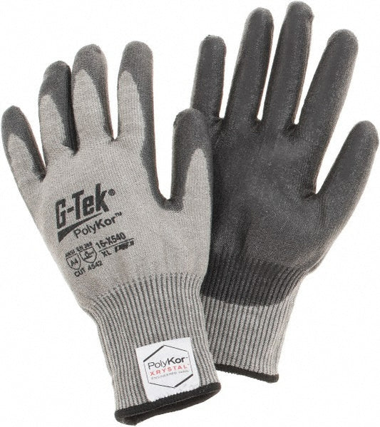 PIP 16-560/XL Cut, Puncture & Abrasion-Resistant Gloves G-Tek® 16-560, Size X-Large, ANSI Cut A4, ANSI Puncture 4, Polyurethane, PolyKor
