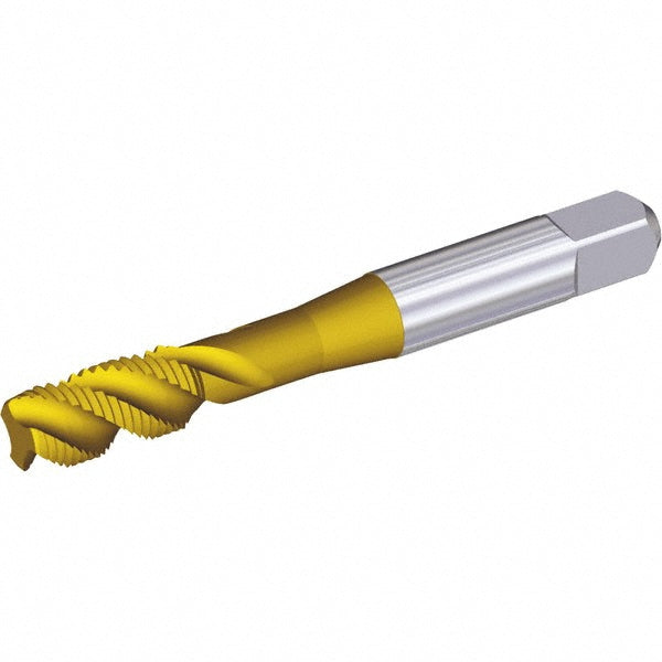 Kennametal 6140857 Spiral Flute Tap M16x2, Metric, 3 Flute, Modified Bottoming Chamfer, Cobalt, Oxide Finish