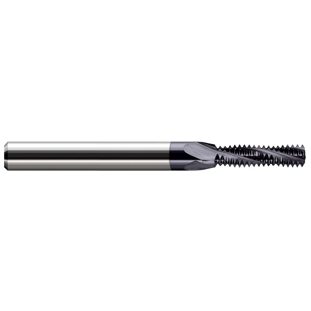 Harvey Tool 987166-C3 Helical Flute Thread Mill 3/8-24, Internal, 4 Flute, 0.3750" Shank Dia, Solid Carbide