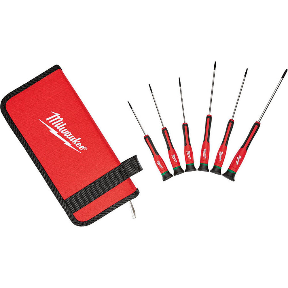 Milwaukee Tool 48-22-2610 Screwdriver Set 6 Pc, Torx
