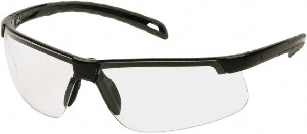 PYRAMEX SB8610DT Safety Glass Anti-Fog & Scratch-Resistant, Polycarbonate, Clear Lenses, Full-Framed, UV Protection