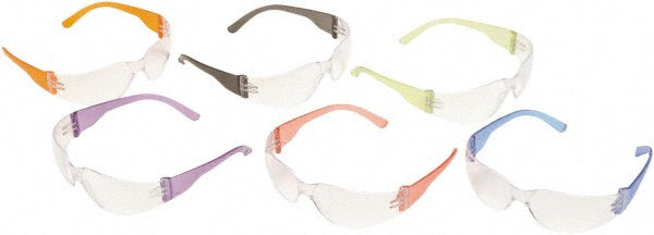 PYRAMEX S4110SNMP Safety Glass Scratch-Resistant, Polycarbonate, Clear Lenses, Frameless, UV Protection