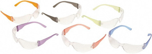 PYRAMEX S4110SNMP Safety Glass Scratch-Resistant, Polycarbonate, Clear Lenses, Frameless, UV Protection