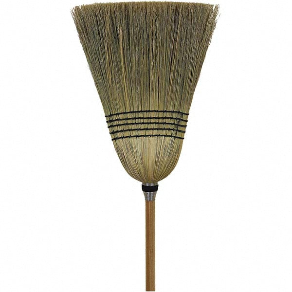 O-Cedar 6105-6 Pack of (6) 53-1/2" OAL Corn Bristle Brooms