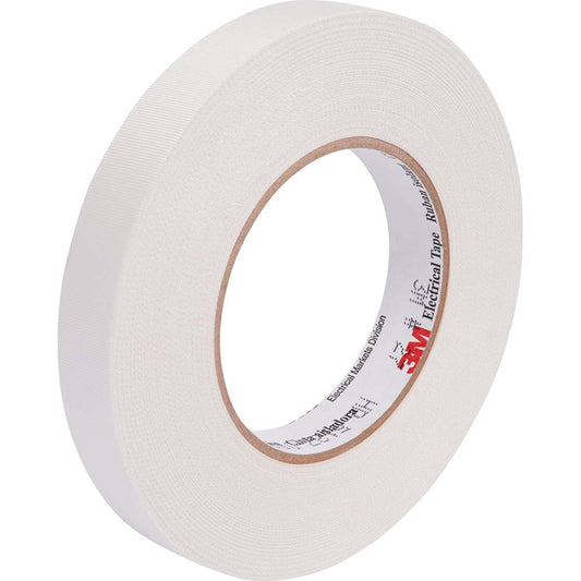 3M 7000005815 Electrical Tape 3/4" Wide, 66' Long, 7 mil Thick, White