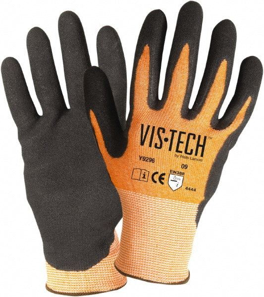 Wells Lamont Y9296M Cut, Puncture & Abrasive-Resistant Gloves Size M, ANSI Cut A4, ANSI Puncture 4, Nitrile, Dyneema