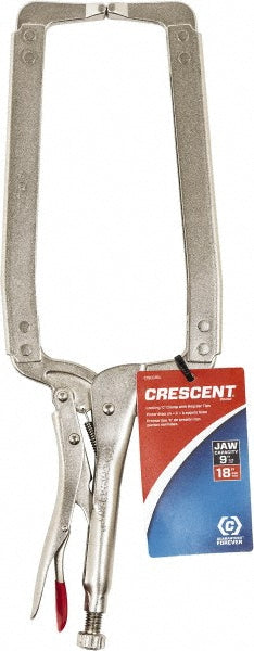 Crescent C18CCRN Locking Plier 9.25'' Jaw Capacity, C-Clamp Jaw