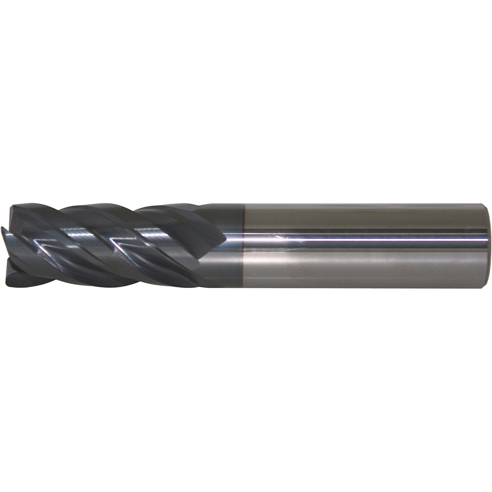 ProMax 191-33234 Roughing & Finishing End Mill 1/2" Dia, 4 Flutes, 0.02" Corner Radius, Corner Radius End, Solid Carbide