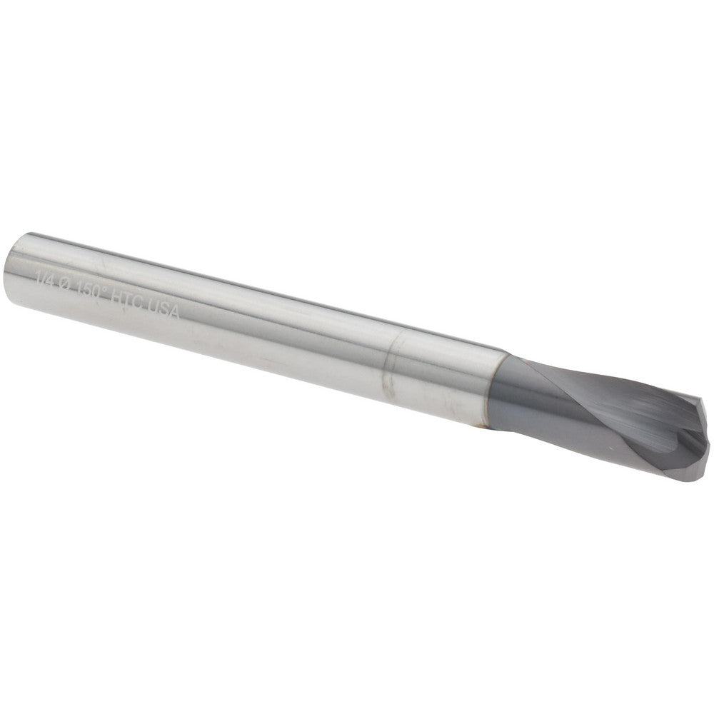 Harvey Tool 949516-C3 Spotting Drill 1/4" Dia, 150 deg, 2-1/2" OAL, Solid Carbide