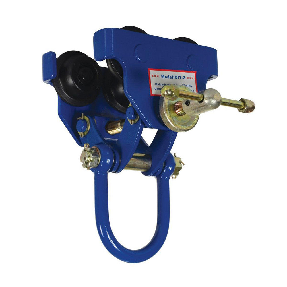 Vestil QIT-2 1 Ton Capacity Quick Install Manual Trolley