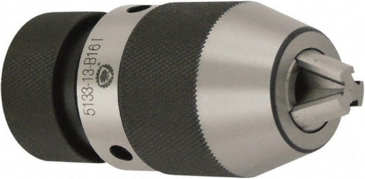 Bison 7-051-369 Drill Chuck 1/8 to 5/8" Capacity, Tapered Mount, JT3