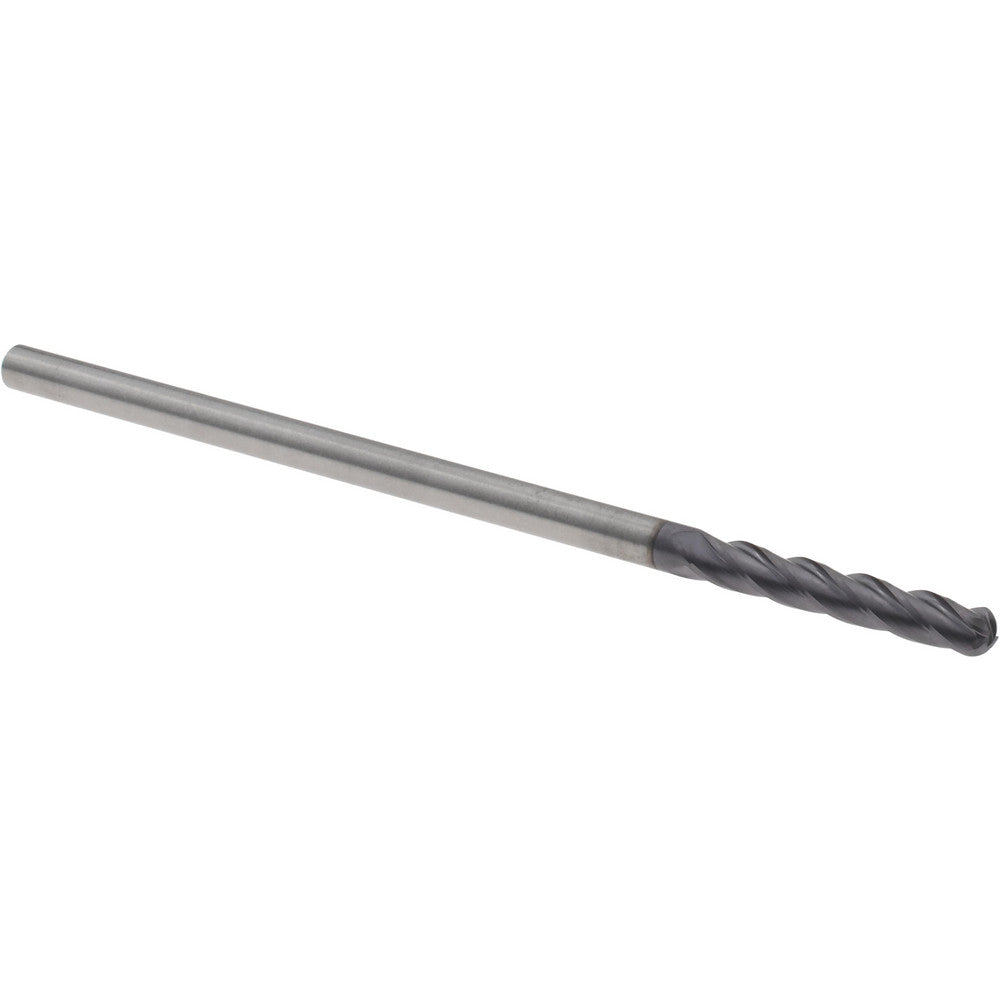 Kennametal 5824509 Ball End Mill 1/8" Dia, 3/4" LOC, 4 Flute, Solid Carbide