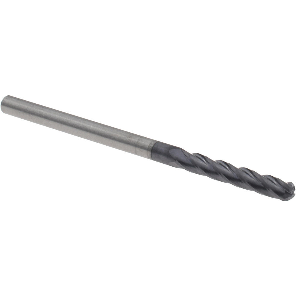 Kennametal 5824508 Ball End Mill 1/8" Dia, 3/4" LOC, 4 Flute, Solid Carbide