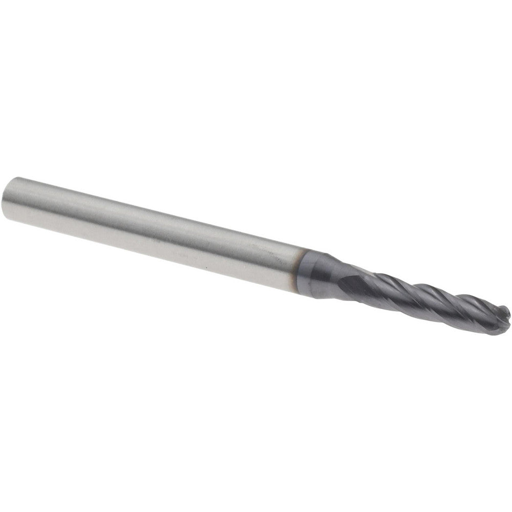Kennametal 5824504 Ball End Mill 3/32" Dia, 3/8" LOC, 4 Flute, Solid Carbide
