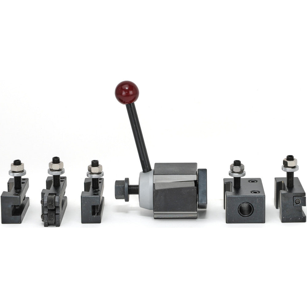 Value Collection 951-11111 Tool Post & Holder Sets Includes (6) Holders  Tool Post Holder Number 100  Lathe Swing (Inch) 9 to 12  Bolt Hole Diameter (mm) 14.50  Series AXA  Number Of Pieces 6