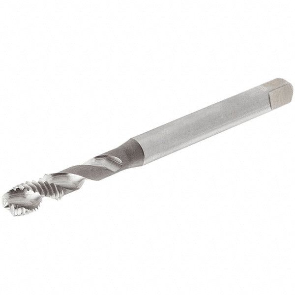 Iscar 4445604 Spiral Flute Tap #4-40, UNC, 3 Flute, Modified Bottoming Chamfer, 2B Class of Fit, Cobalt, Oxide Finish