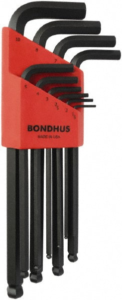 Bondhus 10990 L-Wrench L-Wrench Hex Key Set